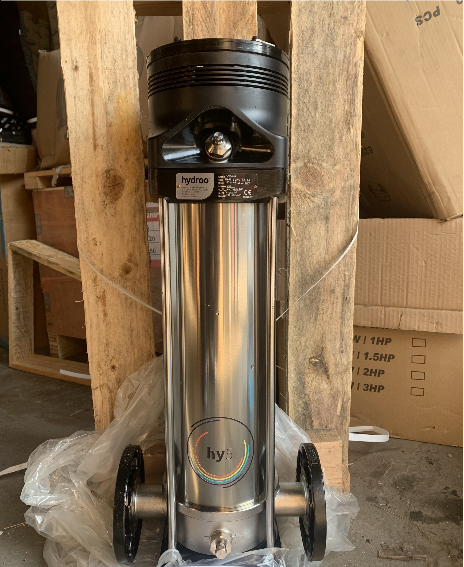 Bơm trục đứng Hydroo Model: VX3-15R