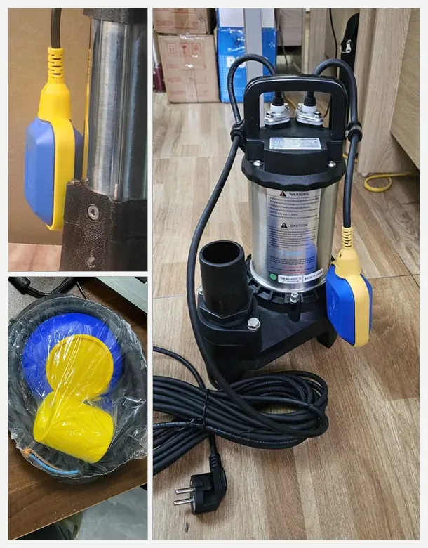 Bơm chìm cỡ nhỏ có phao và phích cắm – bomchim.net