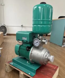Bơm tăng áp biến tần PEROTAC MHI nhìn nghiêng, đồng hồ áp – bomchim.net