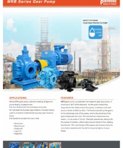 Catalogue bơm bánh răng PEROTAC MRB – bomchim.net