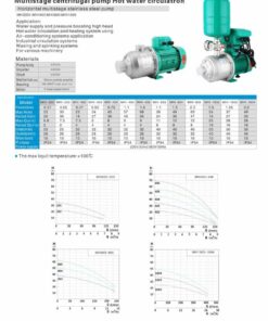Catalogue thông số bơm tăng áp biến tần PEROTAC MHI – bomchim.net